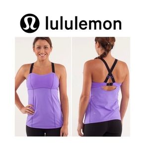 lululemon run catch me tank top size 6